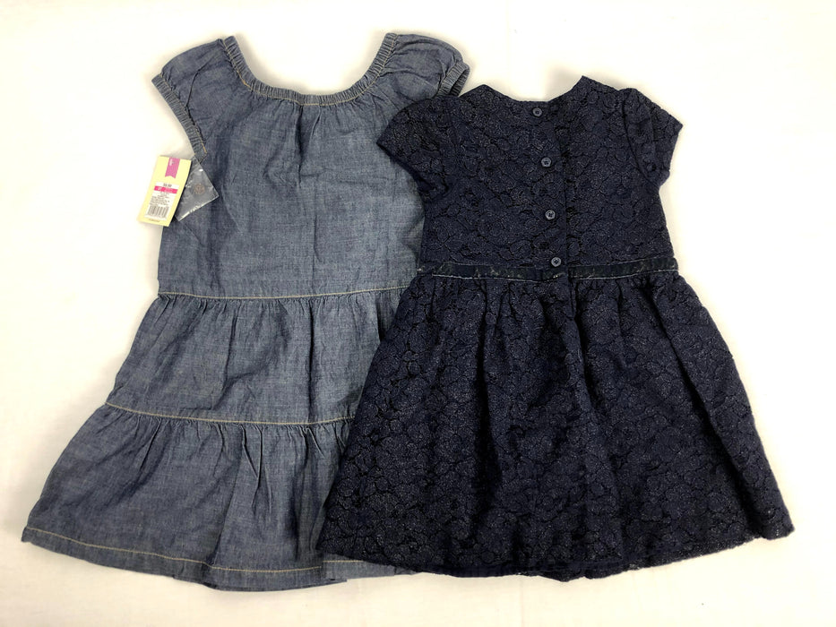 2 Piece New Cherokee Dress and Baby Gap Dress Bundle Size 3T