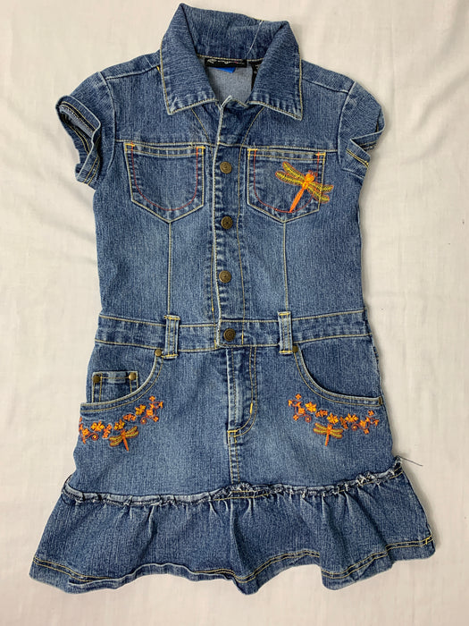 Babydoll Jean Dress Size 5T/6