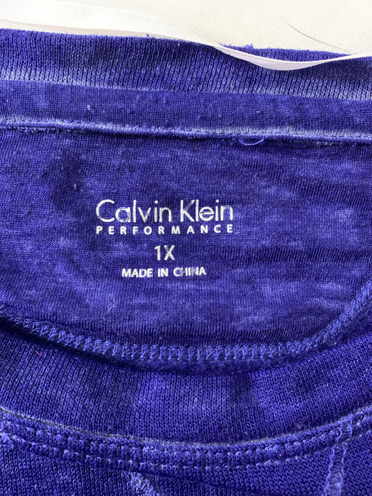 Calvin Klein Womans Shirt Size 1x