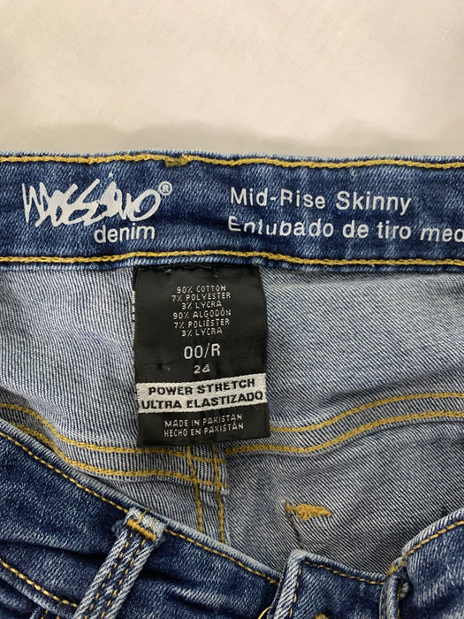 Mossino Mid-Rise Skinny Jeans Size 00