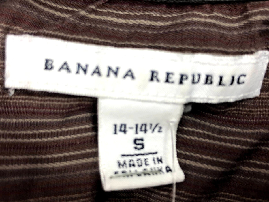 Banana Republic Button Down Shirt Size S 14-14.5