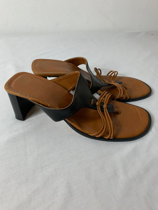 Mila Rapu Sandals With Low Heel Size 7.5