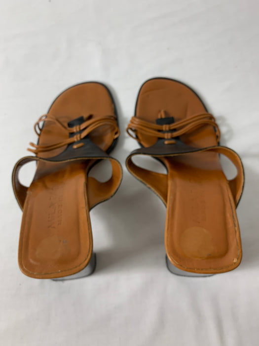 Mila Rapu Sandals With Low Heel Size 7.5