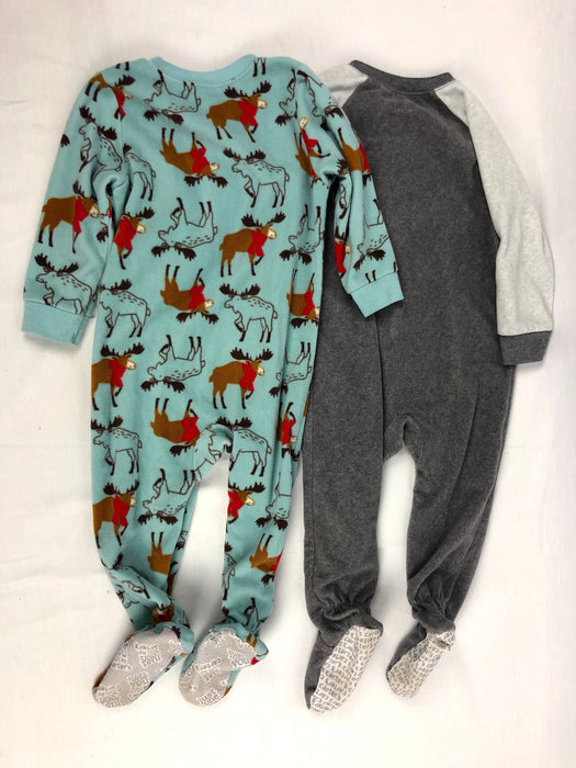 2 Piece Carter's Sleeper Pajama Bundle Size 18m