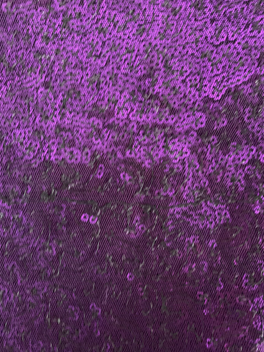 Sequin Purple Fabric