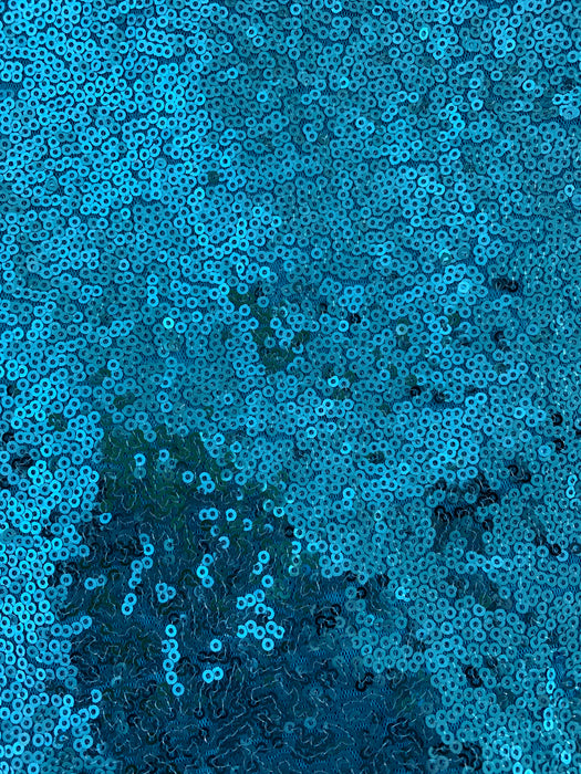 Blue Sequence Fabric