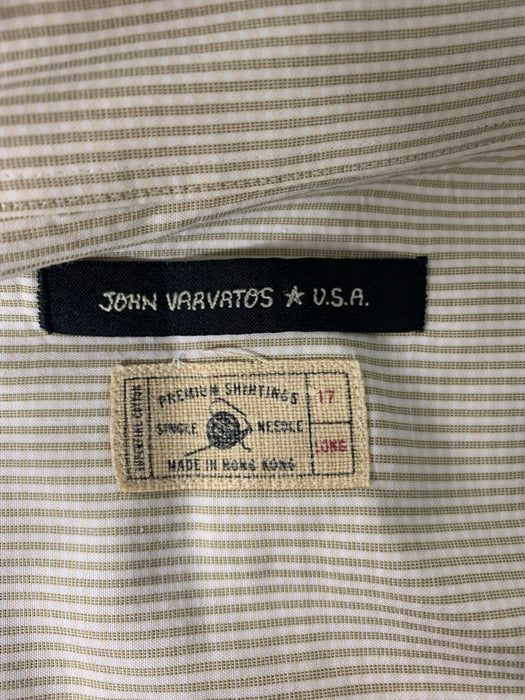 John Varvatos USA Mens Shirt Size 17