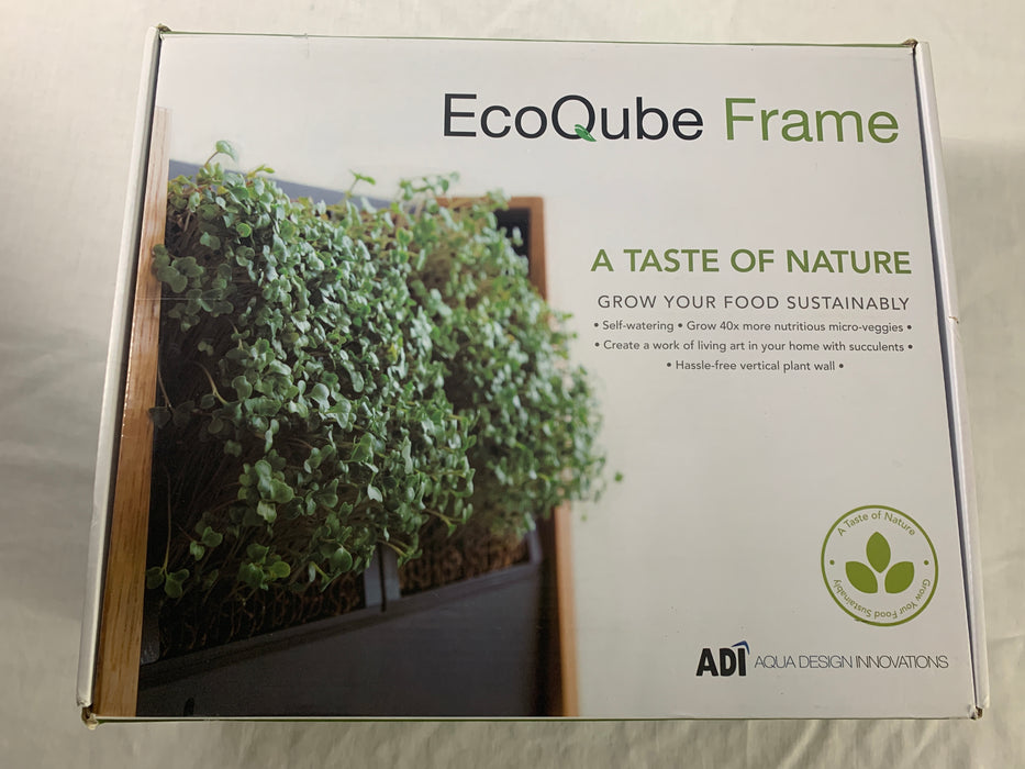 NWT EcoQube Frame/Plants