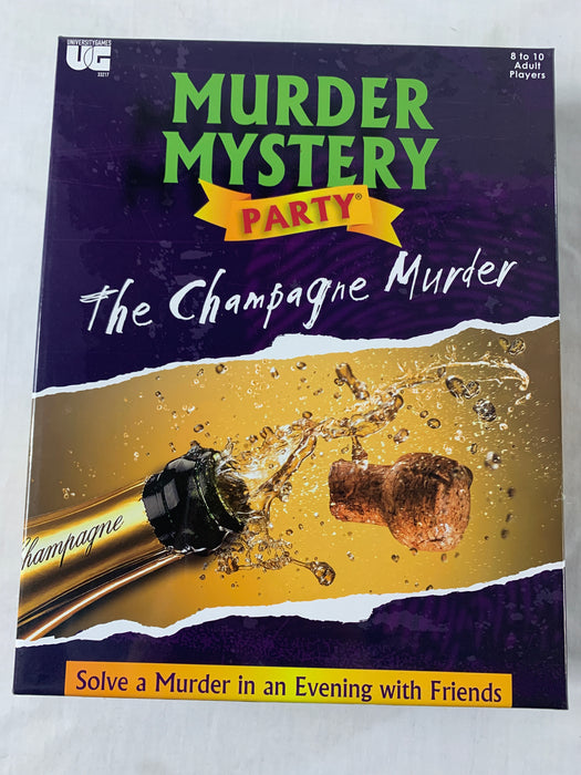 Murder Mystery Party Champagne Murder