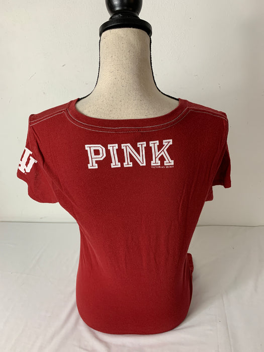 Pink Indiana University Shirt Size Medium