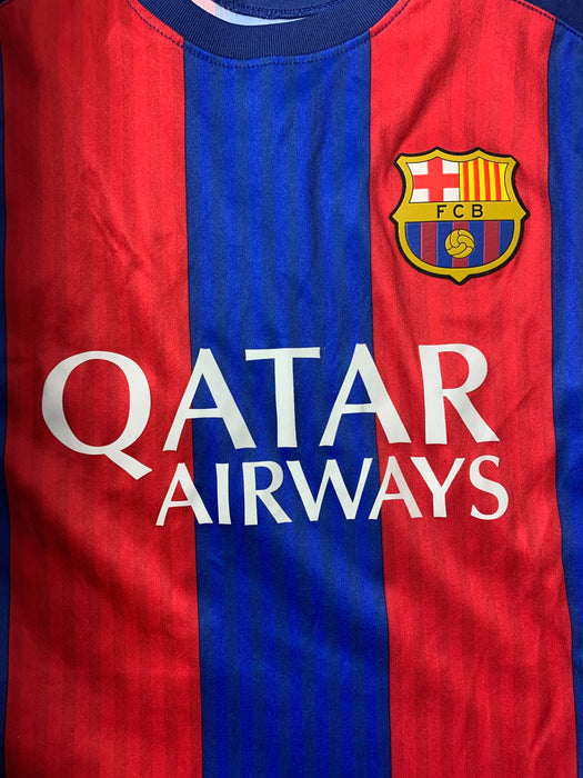 FCB Qatar Airways Jersey Size Small
