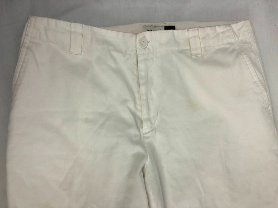 Gap Clean Cut White Capri Pants Size 10
