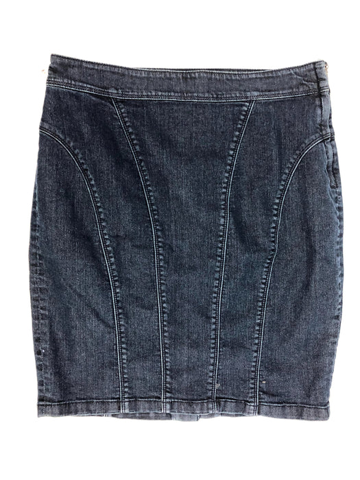 Ann Taylor Petite Blue Denim Skirt Size 6P