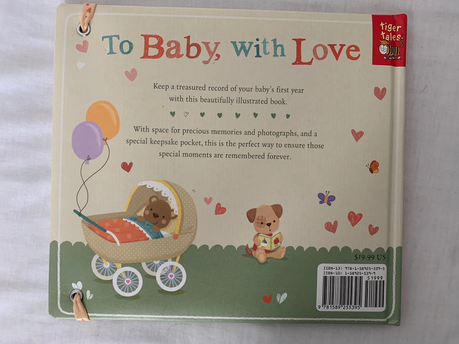 NWT To Baby With Love Record Book
