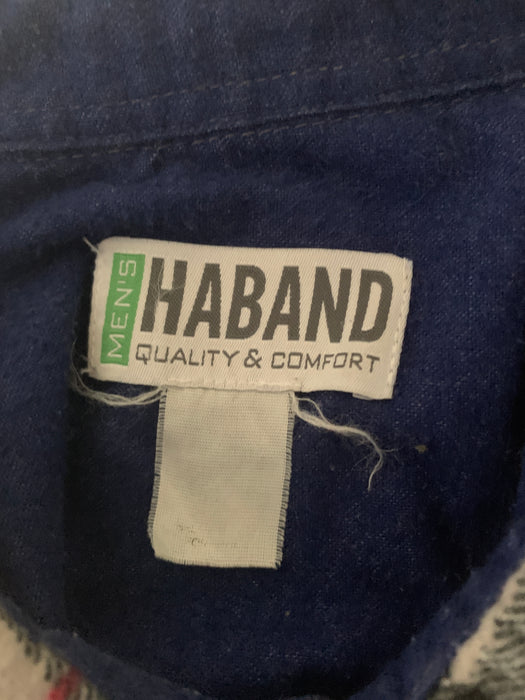 Haband Plaid Shirt Size XL