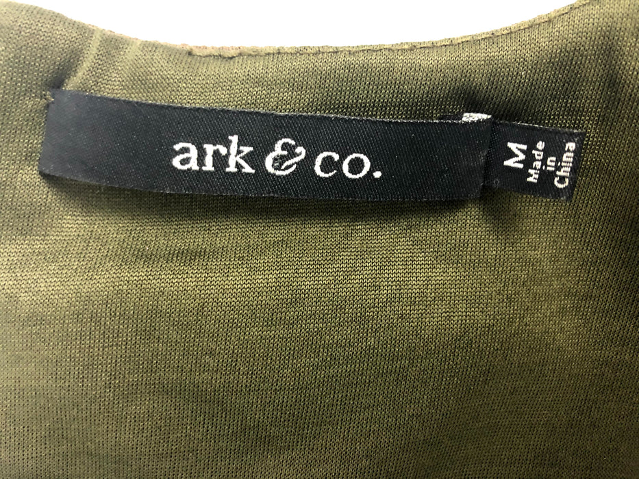 Ark & Co Dark Khaki Green Dress Size M
