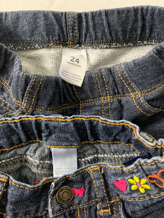 Bundle Carter's Jeans Size 24m
