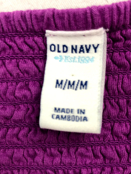 Old Navy Purple Strapless Dress Size M