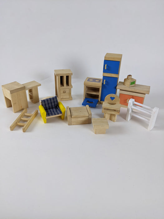 Bundle: wooden furniture kids toys