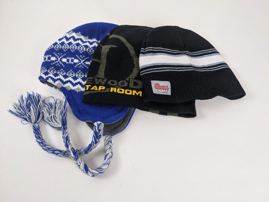 Men's 3pc Knit Hat Set