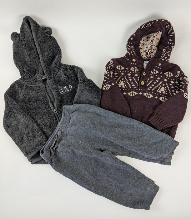 3 pc. Bundle Cold Weather clothes Size 18-24m