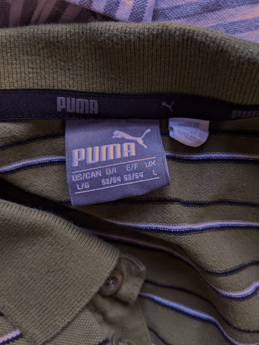 PUMA Men's Polo Shirt Size L