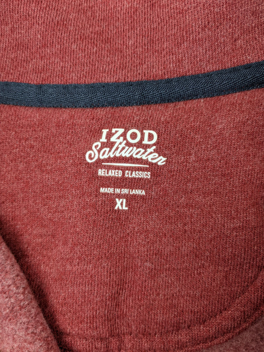 IZOD Men's Quarter Zip Pullover Size XL