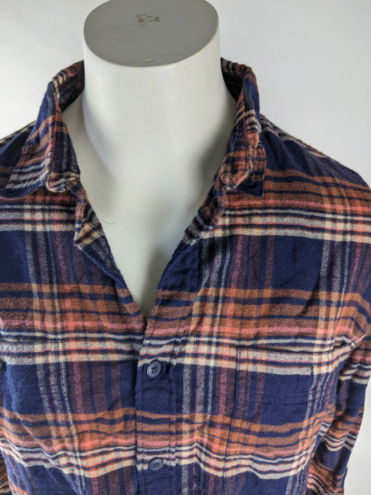 J. Crew Men's Collared Flannel Shirt Size XL