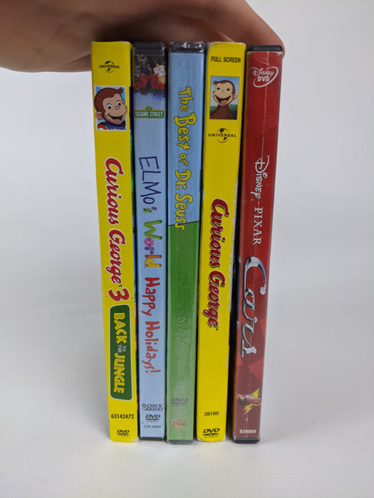 5 pc. Bundle Kids DVD's