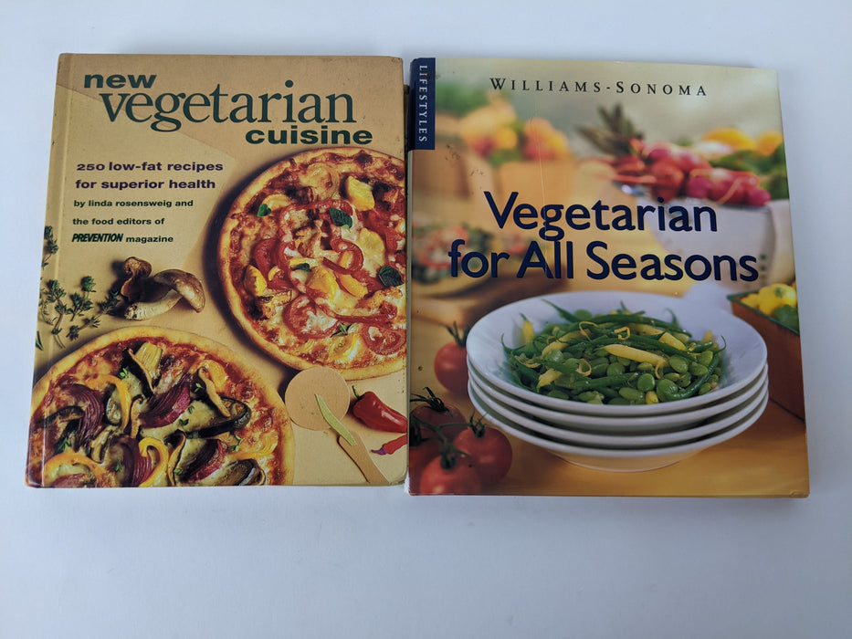 2 pc. Bundle Vegetarian Cookbooks
