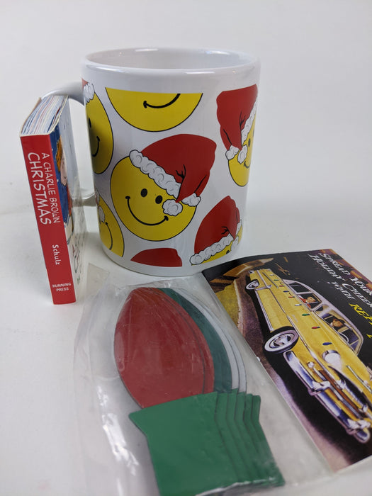 3 pc. Bundle Holiday Mug, Book & Magnets