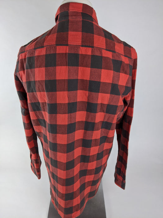 American Living Plaid Collared Shirt Size L