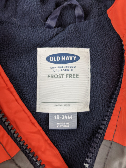 Old Navy Boys Winter Coat Size 18-24m