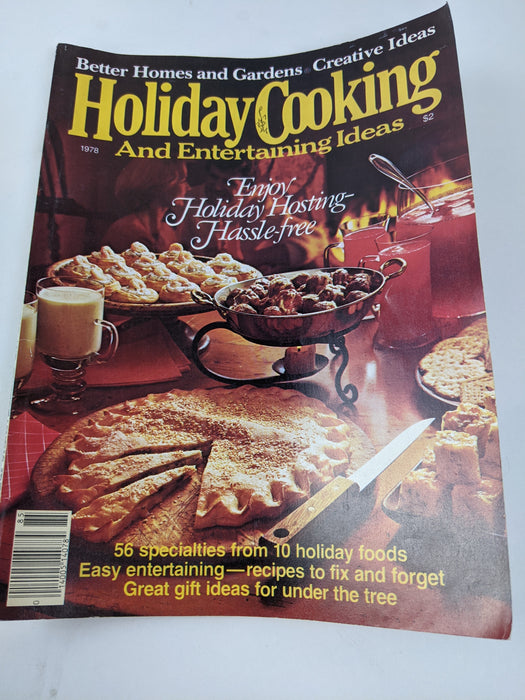 4 pc. Bundle Vintage Holiday Cooking & Baking Magazines