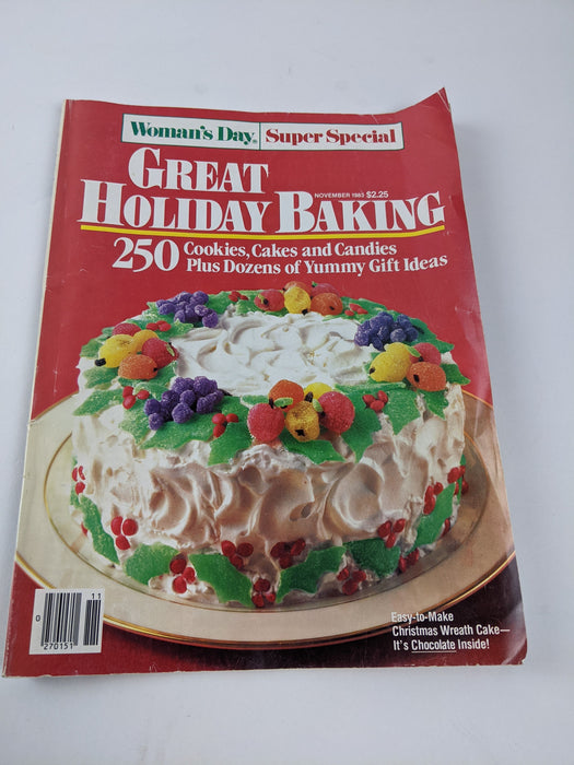 4 pc. Bundle Vintage Holiday Cooking & Baking Magazines