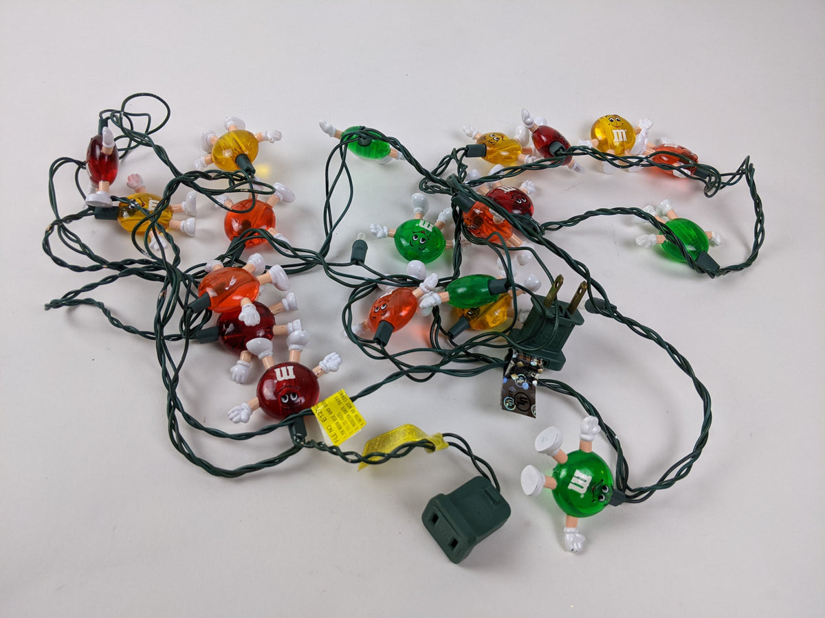 M&M Shape String Lights (Works) — Family Tree Resale 1