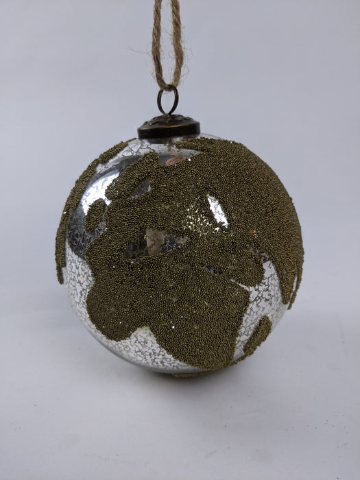 Pottery Barn Globe Ornament