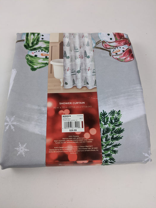 Holiday Shower Curtain