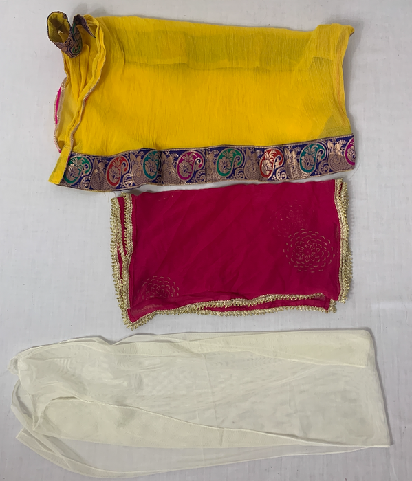 3pc Indian Scarves