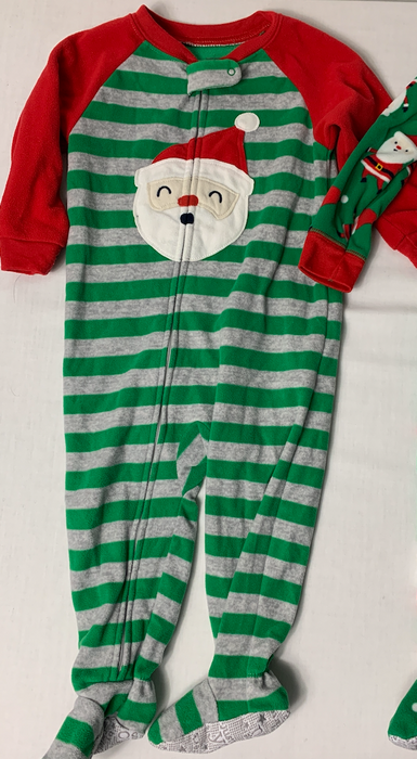 Bundle Santa Pajamas Size 18m