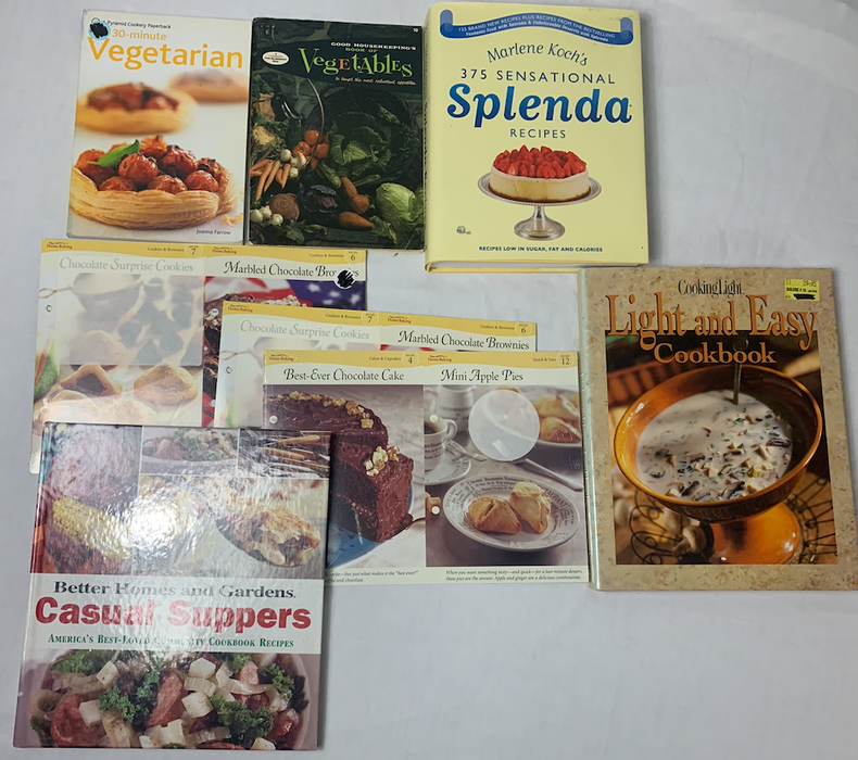 Bundle Variety of Cookbooks