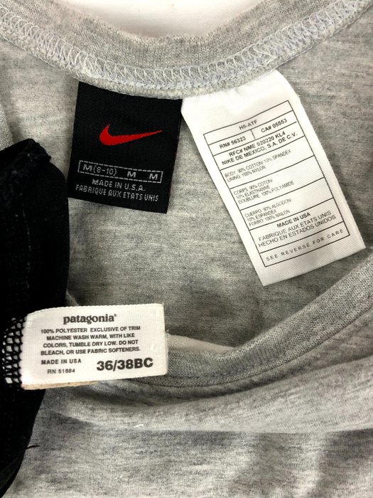 Nike and Patagonia Sports Bra Bundle Size M
