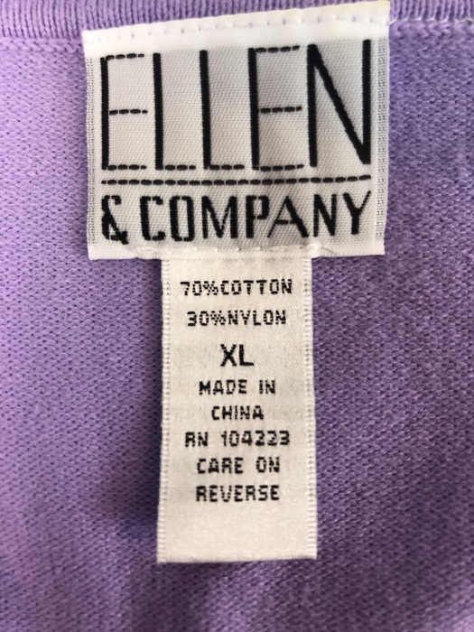 Ellen & Company Womens Sweater Size XL