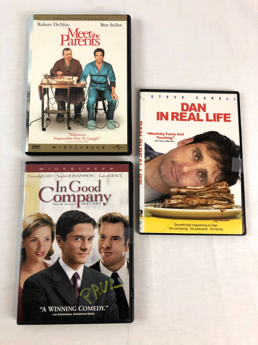 DVD Comedy / Drama Movie Bundle (3)