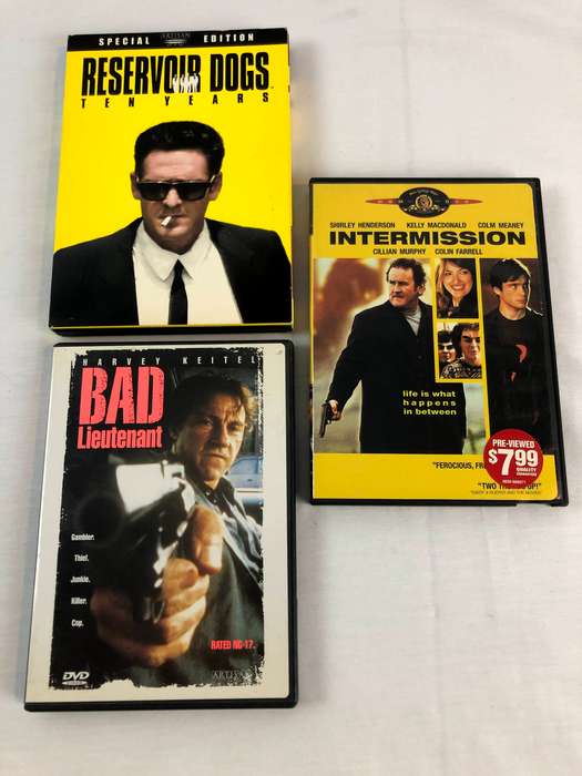 DVD Crime Movie Bundle (3)