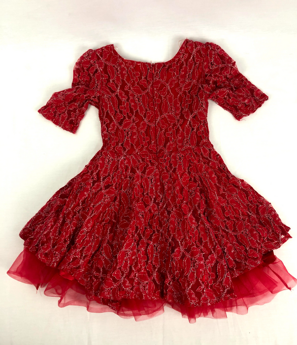 Knit Works Red Dress Size 4T