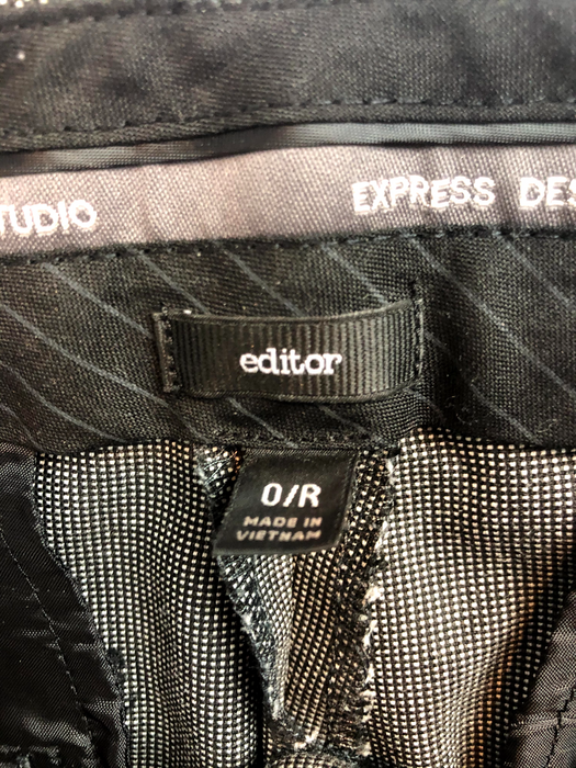 Express Editor Pants Size 0/R