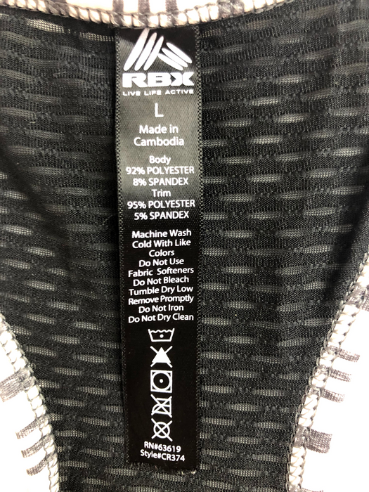 RBX Athletic Wear Top Size L