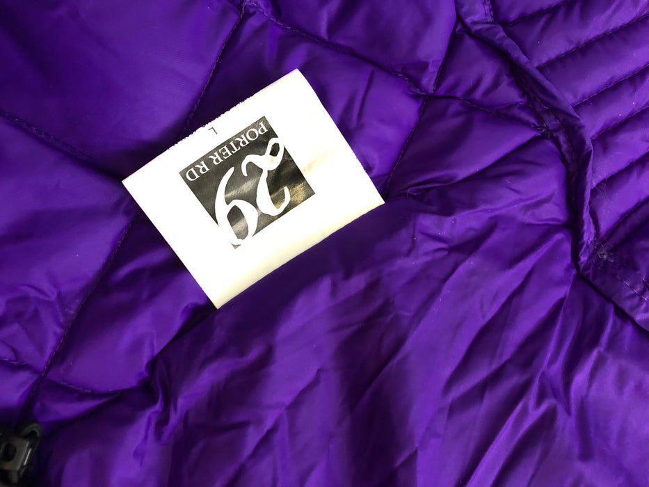 29 Porter Rd Purple Vest Size L