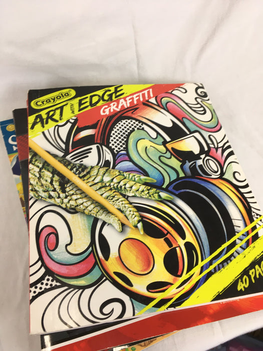 Coloring and sticker book bundle